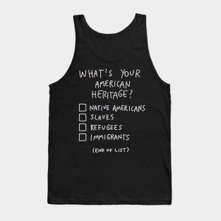 Whats Your American Heritage Tank Top